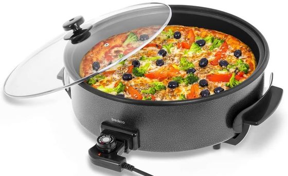 Electric Stir Fry Wok With Clear Cover