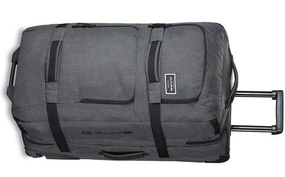 Sports Duffle Bag In Grey Exterior Textile