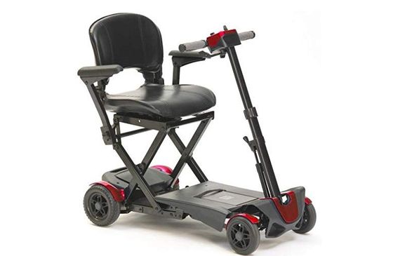 Portable Mobility Scooter With Cushioned Seat