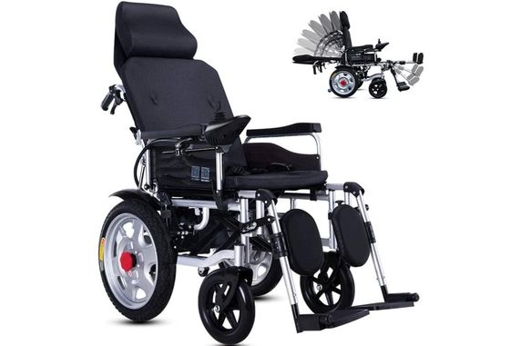 Power Wheelchair With High Back Rest