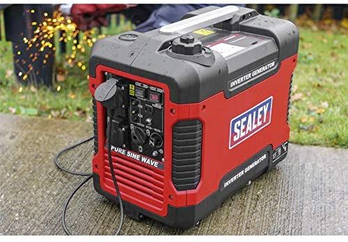 Inverter 2Kw Generator In Red And Black