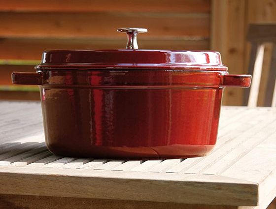 Cocotte Round In Red