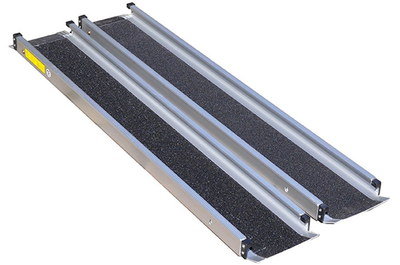 Ramp For Scooters With Steel Safety Edges