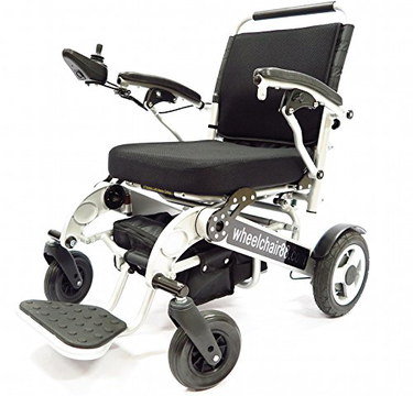 Power Wheelchair With Big Front Foot Rest