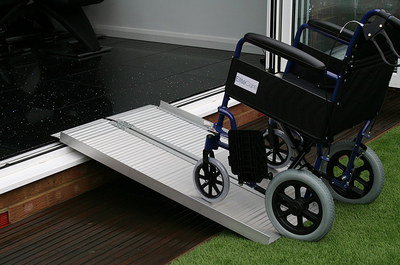 Ramp For The Elderly With 2 Channels