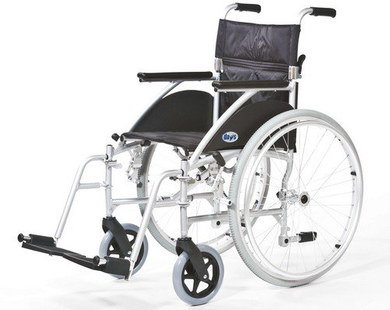 Self Propelling Wheelchair With 2 Big Wheels
