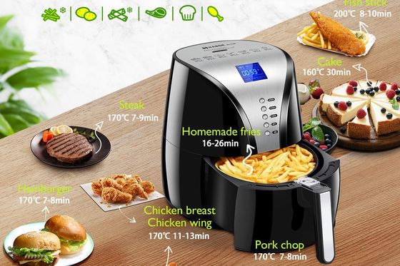 Air Fryer For Chips With Blue LCD