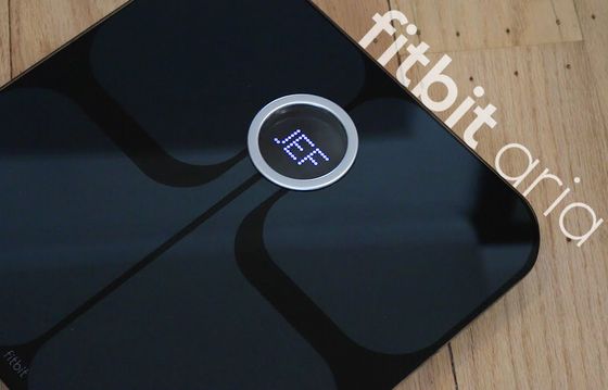 Smart Fat Measuring Scale With Black Surface
