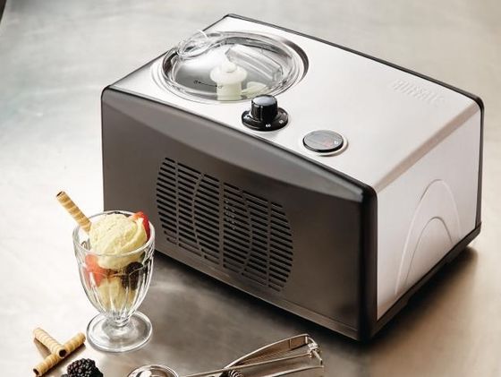 Ice Cream Machine With Black Dial On Top