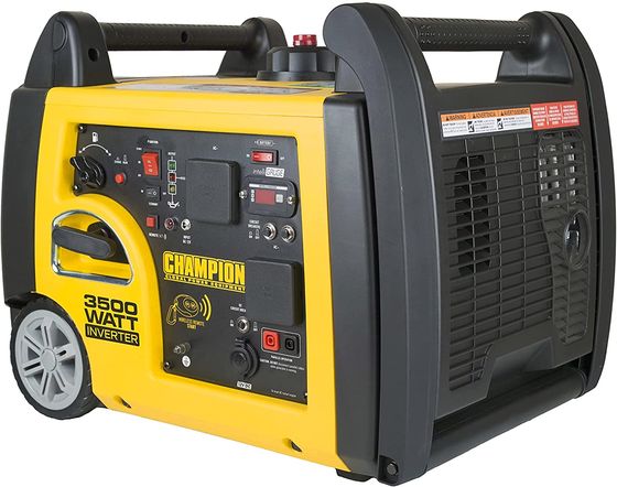 53 dB Petrol Inverter Generator In Yellow