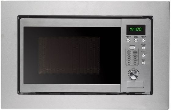 Microwave With Black Front