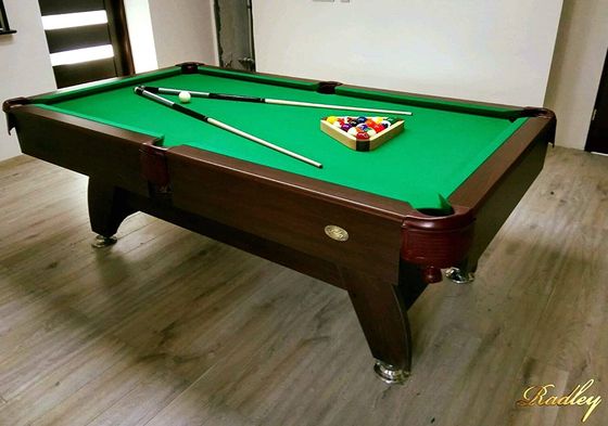 Pool Table Dining Table In Black Ash