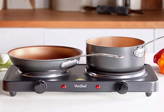 Portable Cooker For Travel In Black