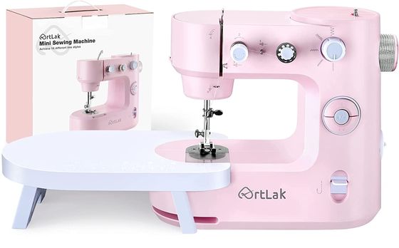 Pink Corded Small Sewing Machine