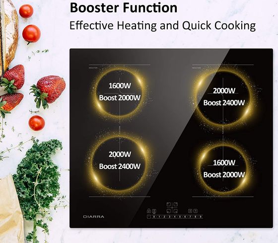 New 7200W Built-in Induction Hob