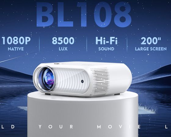 New 2022 Upgraded LED Projector