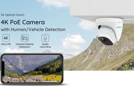 White Motion Detection Smart Camera