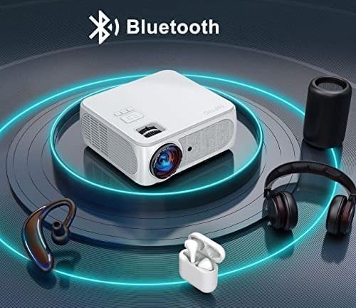 WiFi Bluetooth Projector 4K 9500LM