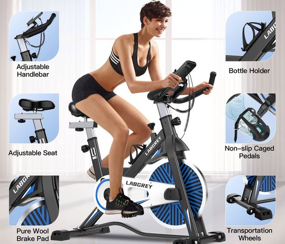 Heavy Duty Stationary Cycle With HR Sensor