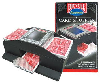 Battery Automatic Card Shuffler With Green Box