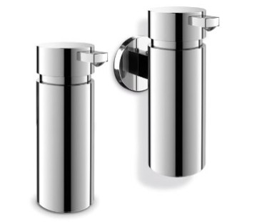 Stainless Steel Wall Fluid Soap Dispenser Duo