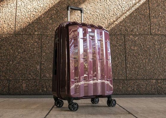 DLX Hard Shell Suitcase With Long Handle