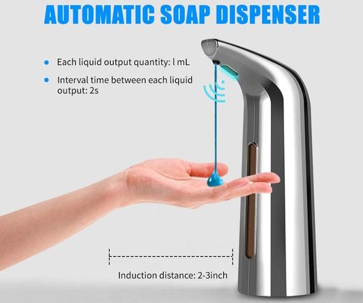 Liquid Soap Dispenser With Curved Head