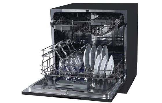 Mini Dishwasher With Black Exterior