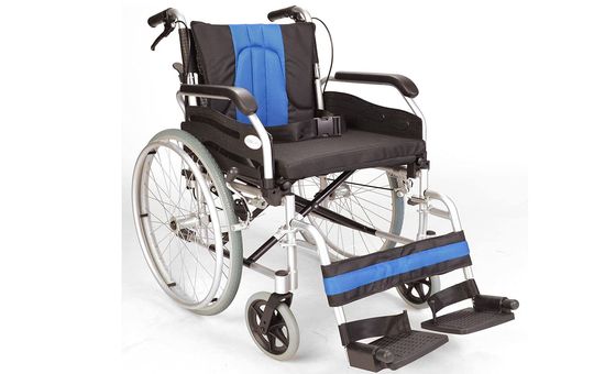 Taxi Accessible Wheelchair With Blue Seat