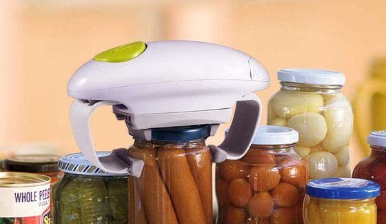 Electric Can Opener With White Exterior