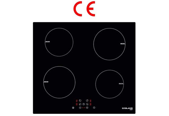 60 cm Large Induction Hob 4 Zones In Black