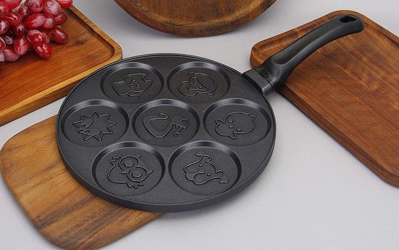 Pancake Maker With Round Imprint Characters