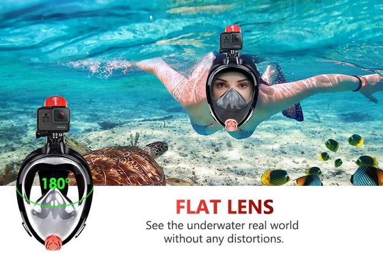 Scuba Diving Mask With Black Cam Mount