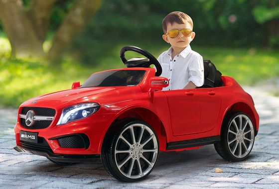 Red Mercedes Benz Toy 4 Wheels