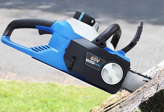 Cordless Electric Chainsaw In Blue Finish