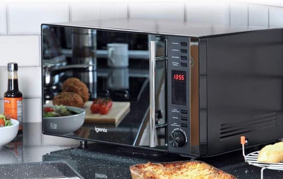 Black Digital Combination Microwave Oven