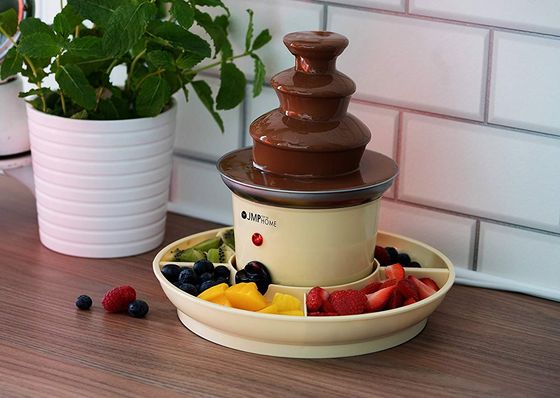 Mini Chocolate Fountain Machine With Base Dish