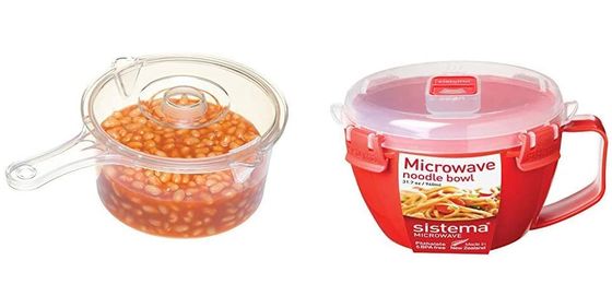 Microwave Safe Steamer Saucepan With Handle