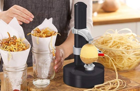 Electric Potato Peeler Machine In Black