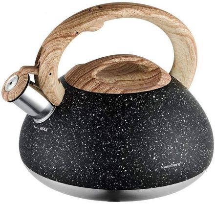 Stove Top Kettle With Wooden Handle