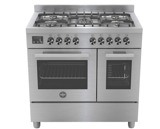 Chrome Range Cooker With 4 Legs And Fan Pack