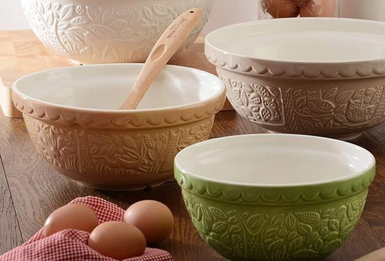 Green Ceramic Pudding Bowl