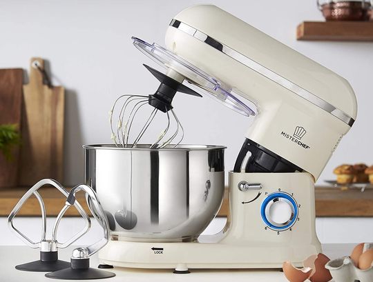 Kitchen Electric Mixer In Cream Finish