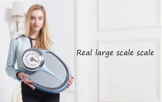 Mechanical Bathroom Scales In Curved Style