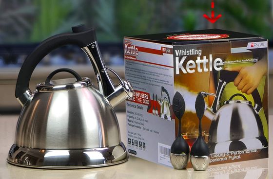 Steel Whistling Induction Kettle