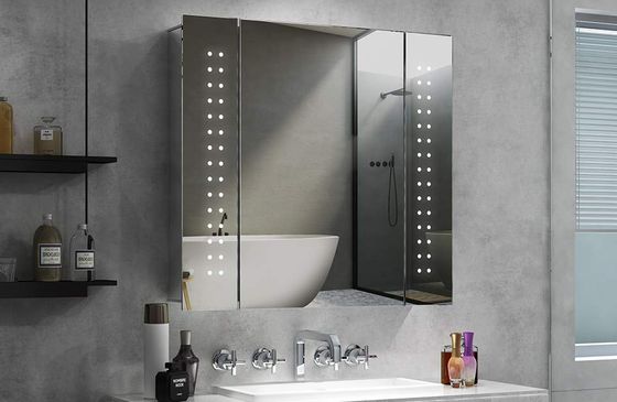 Bathroom Storage Cabinet With Vibrant LEDs