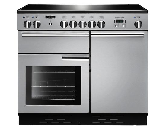 Electric Range Cooker Induction In Steel Finish