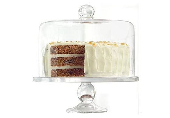 Cake Display Stand Glass Dome