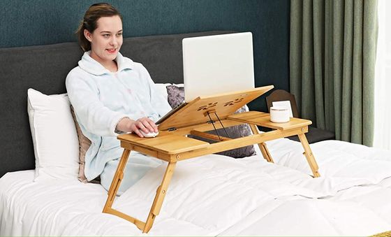 Laptop Table For Bed With Air Holes