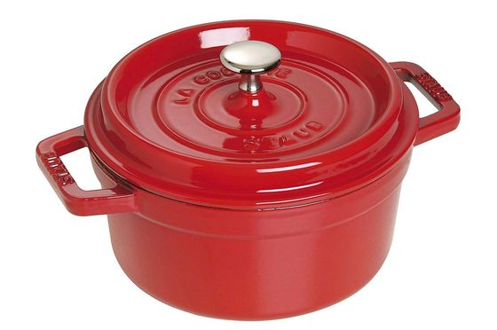 Cocotte Deep Casserole Dish In Red